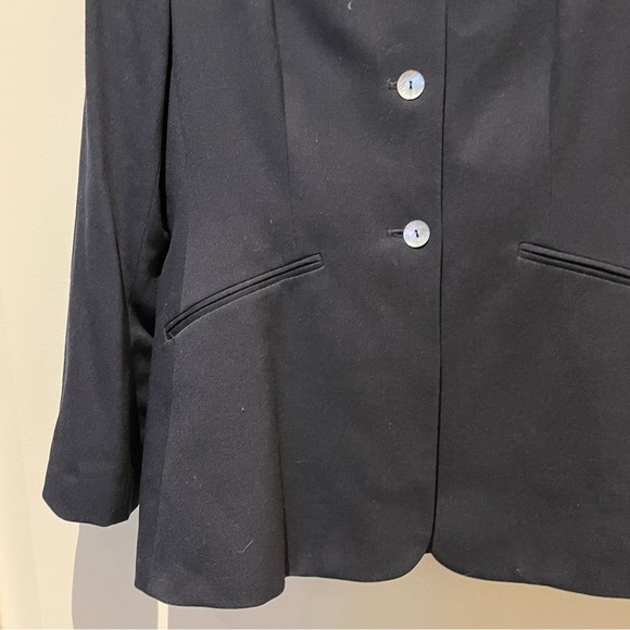 NWOT vintage Laura Ashley 💯 new wool blazer jacket - Picture 3 of 7